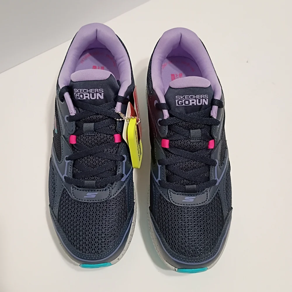 Skechers Go Run Consistent Vivid Horizon Lavender Training Sneakers - Picture 6 of 13